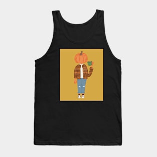 Pumpkin Man Tank Top